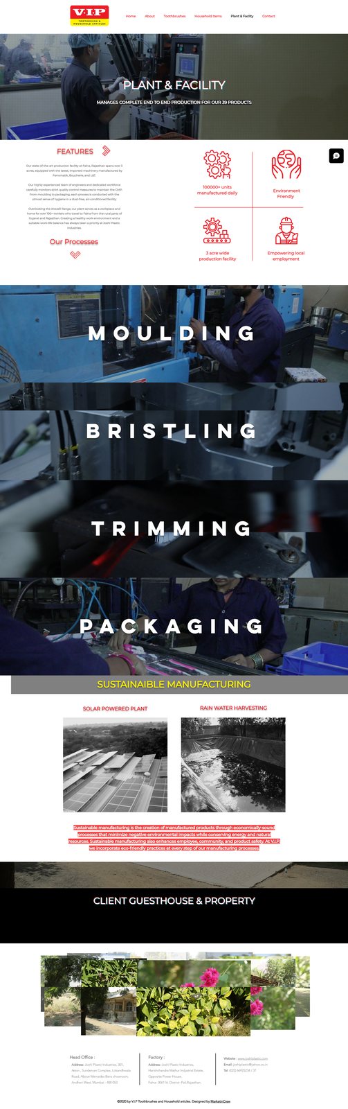 Website and store