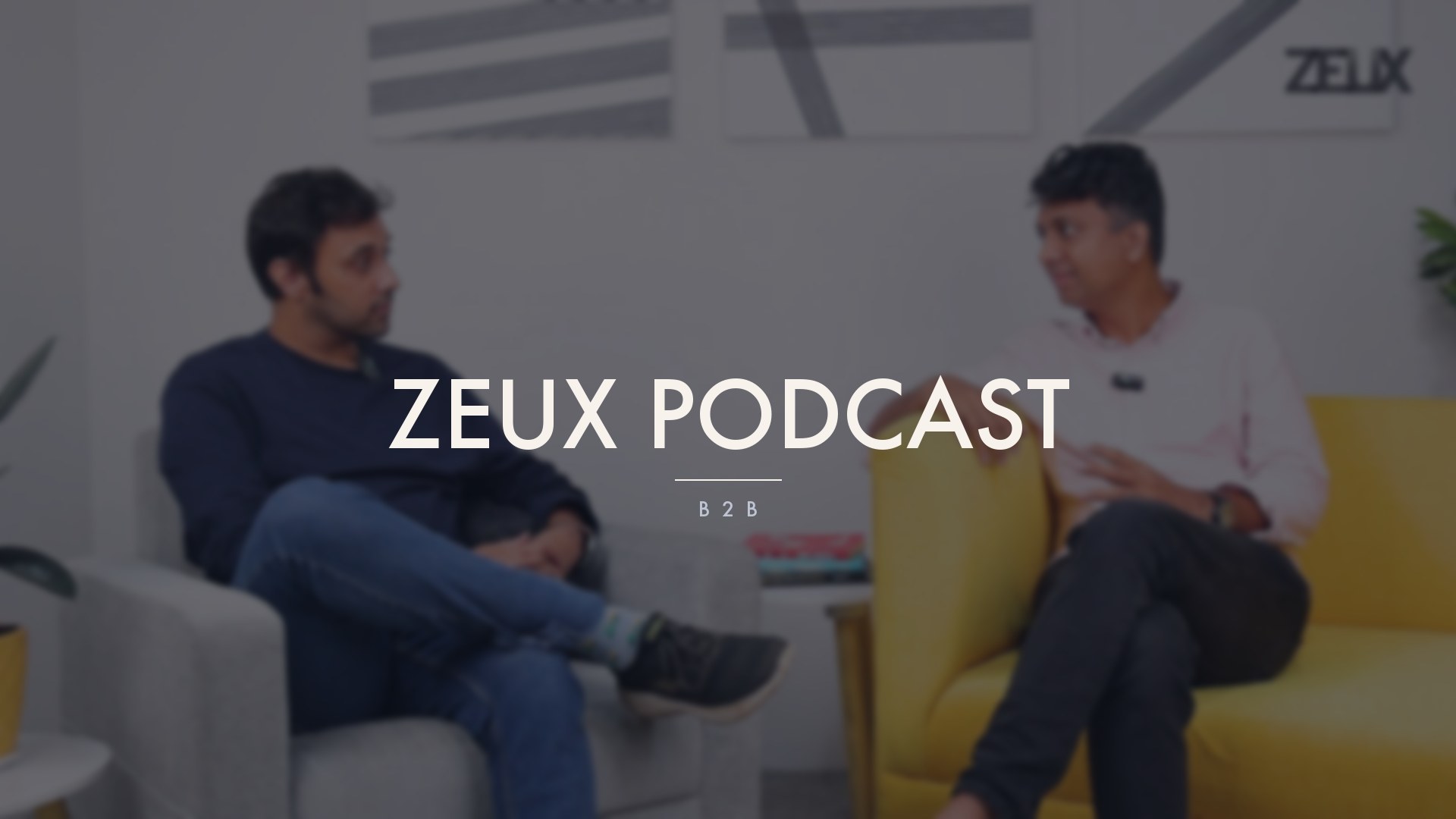Zeux Podcast, work by MarketinCrew